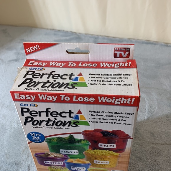Kitchen Perfect Portions Portion Control Containers As Seen On Tv